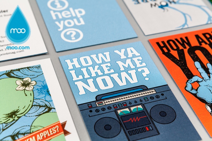 Get Free Business Cards from MOO